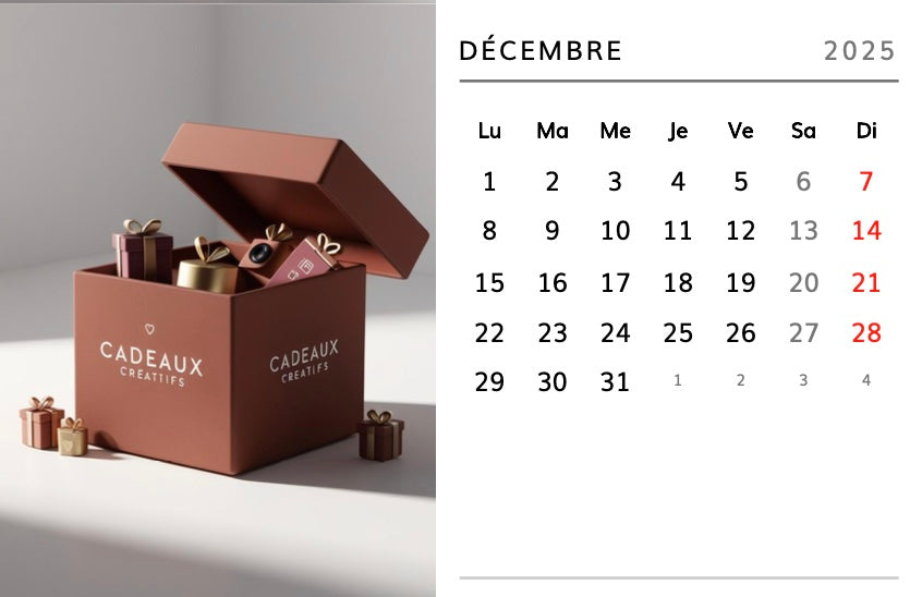 Magnet-Calendrier Photo