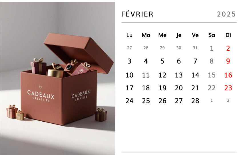 Magnet-Calendrier Photo