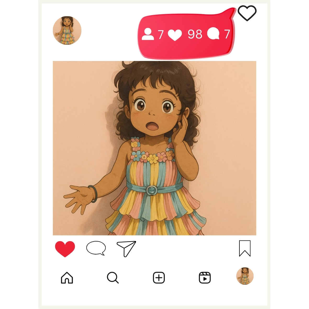 Magnet Photo Souple - Instagram style