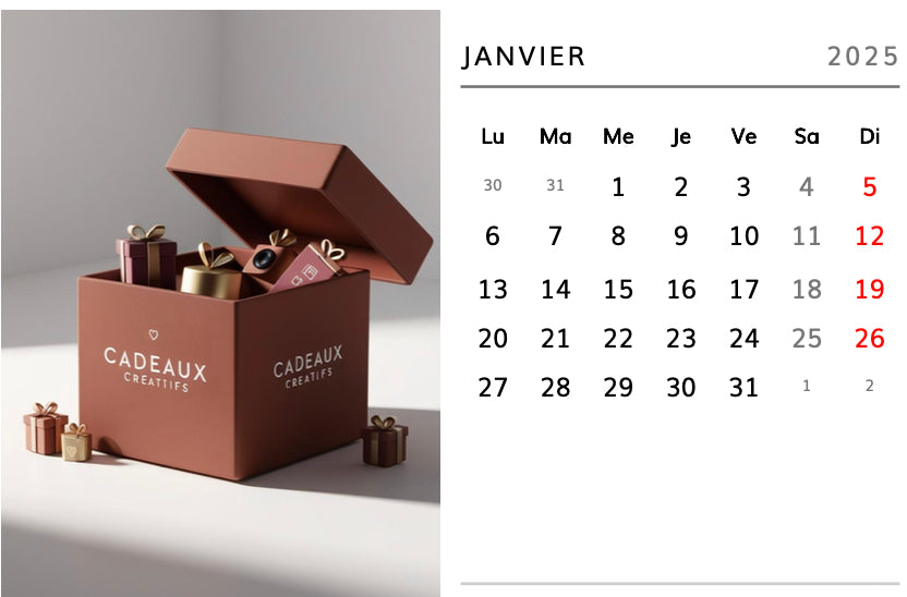 Magnet-Calendrier Photo