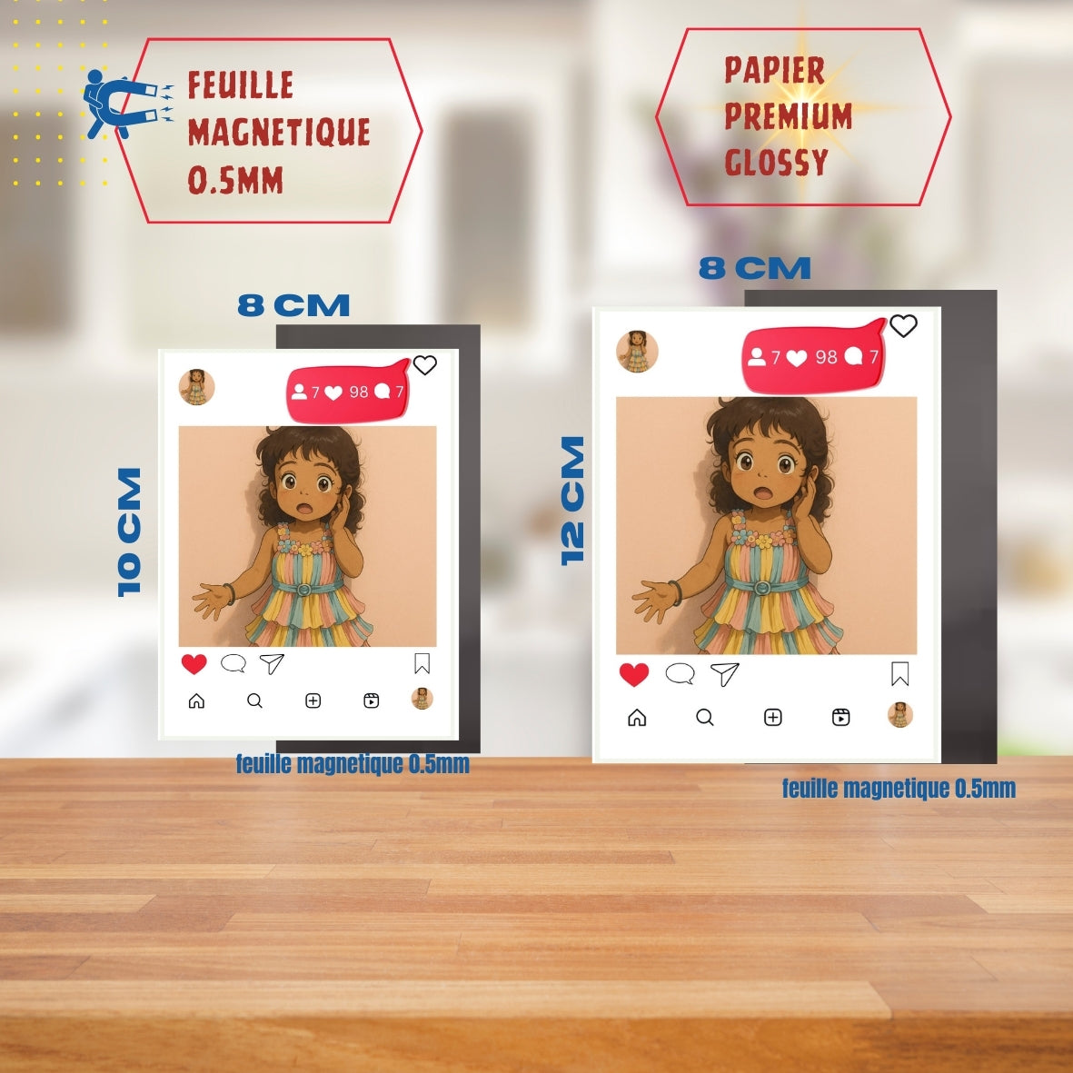 Magnet Photo Souple - Instagram style