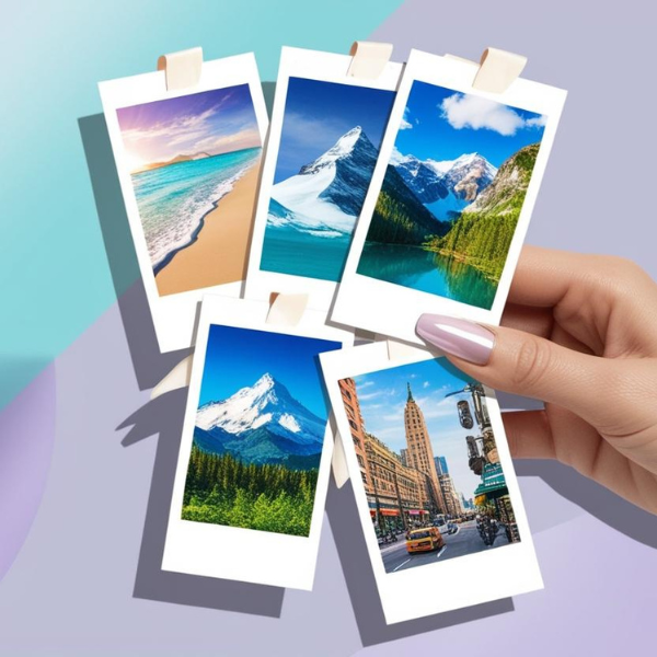 Magnet Polaroid - Lot de 10