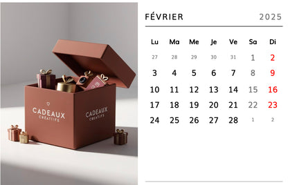 Magnet-Calendrier Photo