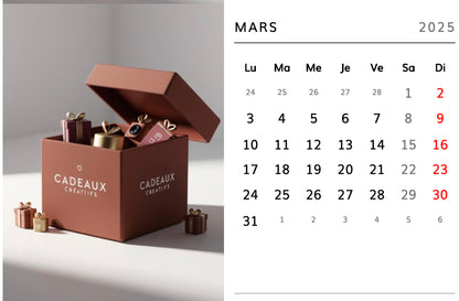 Magnet-Calendrier Photo